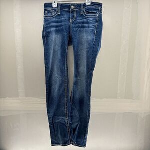 BKE Sabrina Jeans Womens 31x32 Denim Bootcut Flare Stretch Dark Wash Pants NWOT